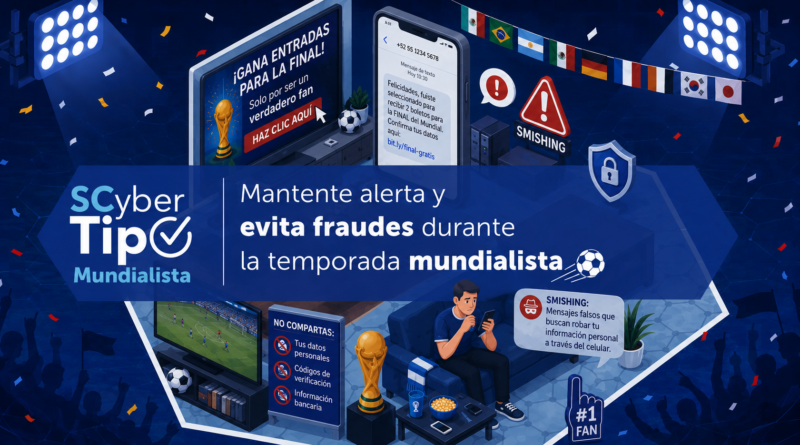 Campañas de smishing camino al mundial de futbol 2026