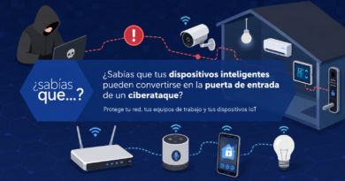 ¿Sabías que tus dispositivos inteligentes pueden convertirse en la puerta de entrada de un ciberataque? ¿Sabías que tus dispositivos inteligentes pueden convertirse en la puerta de entrada de un ciberataque?